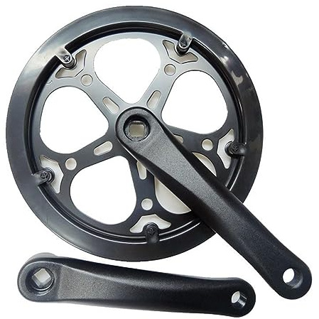 Einzel-Kettenblatt-Kurbelarm-Set, 48T, 40T, 52T, 170 mm, Kurbelgarnitur, quadratischer Kegel für City-Klappfahrrad