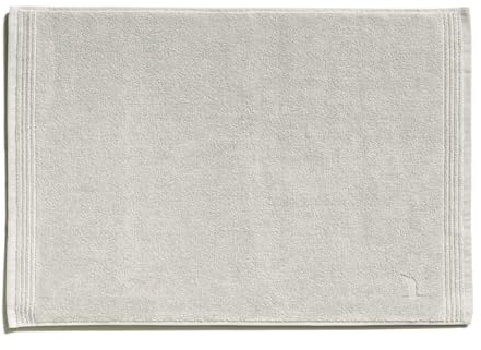 Möve Superwuschel Duschvorlage 50 x 70 cm aus 100% Baumwolle, Silver Grey