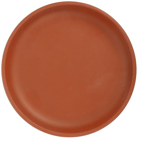 YARNOW Runde Keramik Blumentopf Untersetzer 12cm Pflanzentopf Tropfschale Für Innen Und Außenbereich Robust Und Langlebig Für Topfpflanzen Und Bonsai Und Leicht Zu Reinigen