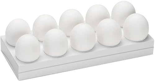 Liebherr Eierhalter für Kühlschrank - verstellbar Eierspänder Kühlschrank 20 Eier groß - 24 Eier klein, Kunststoff