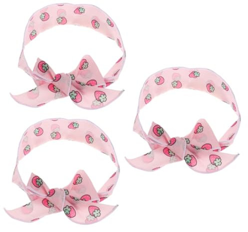 HAPINARY 3pcs Cooling Neck Wrap for Dogs Breathable Scarf for Hot Weather Dog Collar for Summer Outdoors