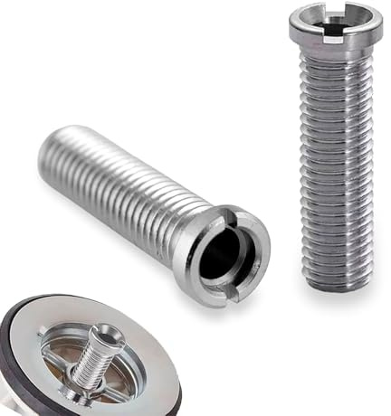 2 Pcs Kitchen Sink Strainer Hollow Screw 45mm For Kitchen Sinkes Basket Drain Valve Drainer,Washbasin Filters
