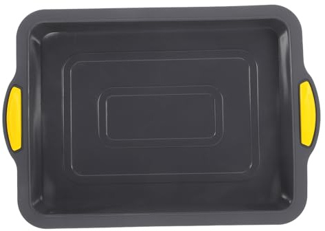Toyvian Molde de Silicona Rectangular para Hornear Pan y Bizcochos Antiadherente Resistente al Horno Fácil de Limpiar Molde Reutilizable para Tostadas y Pasteles Domésticos