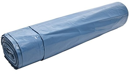 150 Sacchi plastica Sacchi Immondizia Blu Sacchi Sacchetti di immondizia blu 120L T100 LDPE Stark 700 X 1100 mm 6 X 25 su Rotolo