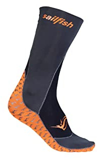 Sailfish® Neopren Schwimmsocken | Wärmende Rutschfeste Sohle | Für Niedrige Wassertemperaturen | 100% Neopren-Nylon Verbund