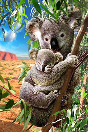 Puzzles für Erwachsene 1000 Teile,Tier Puzzle, Holzpuzzles, Familiendekoration, (G1, 1000 Teile)