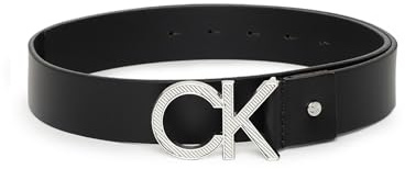 Calvin Klein Herren Adj Ck Metal Diagonal 35mm K50k510926 Gürtel