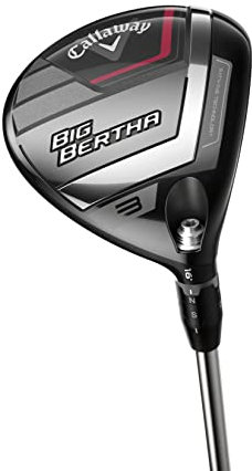 Callaway CG Fw Big Bertha 23 Golf-Fairway-Woods, Hombres, Negro/Rojo