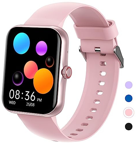 Smartwatch per Bambini, Orologio Fitness 1.83 per Bambini Smart Watch con Contapassi, Cronometro, Bluetooth, 25 Sportivo, Notifiche Messaggi, Fitness Tracker per per Ragazzi Ragazze Adolescenti 8-16
