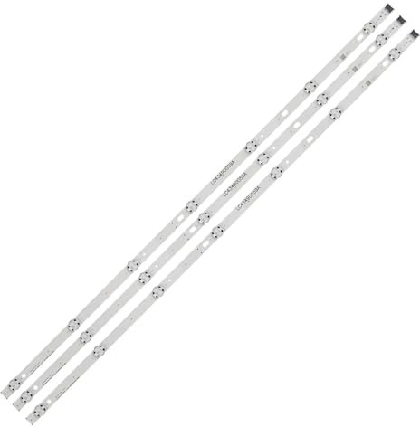 OVARIA Striscia LED 30PCS 7LED 83CM Adatta for LG 43UJ65_UHD_A/B 43UK6300PLB LC43490060A WOOREE 43 Pollici FHD_LED A 43UJ61_FHD LC43490074A Retroilluminazione del televisore