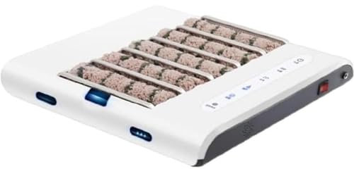 Miuxe Machine De Nettoyage De Chaussures À Induction Automatique Intelligente, Brosse À Chaussures D'entrée Rechargeable Portable 260 TR/Min pour Ménage Clinique Hôtel Public