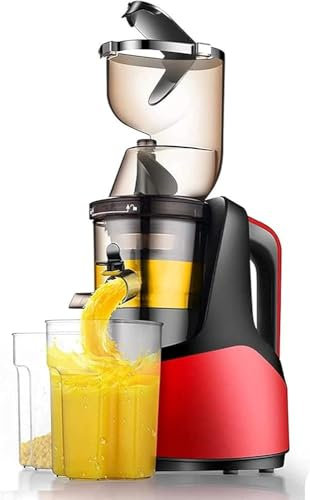 Juicer Slow Chewing Juice Machine Wide Mouth Juicer spremiagrumi ad alta efficienza Facile da pulire Motore silenzioso