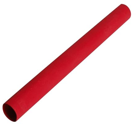BILMAG Billard Queue Griffband Antirutsch Griff für Köe IBS Professional, 29cm, Grau & Cremeweiß (Rot)