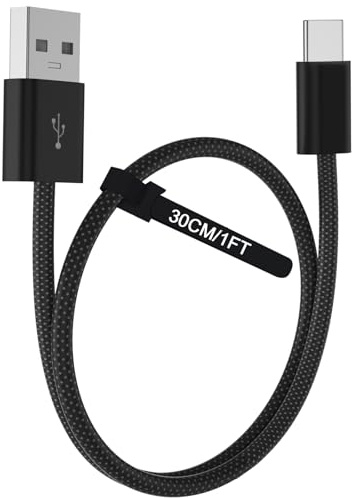 ACAGET USB C Kabel 30cm für Carplay Kabel für iPhone 17 16e 15 Pro Max | 18W USB auf USB C Kabel & Datenkabel für Android Auto Ladekabel Typ C Android Auto Kabel für Samsung Galaxy A17 S26 Pixel 10a
