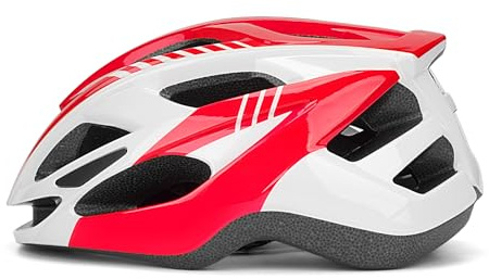 DmTown Casco da bici da uomo e donna, con prese d'aria oversize, casco da ciclismo leggero, casco da mountain bike e da strada, per adulti, casco da ciclismo regolabile 55-62 cm