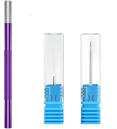 Desiumite Stripped Screw Extractor U8 Drill Bit With Alloy Build For Phone Tail And Small Electronic Repairs, Includes Fixed Handle