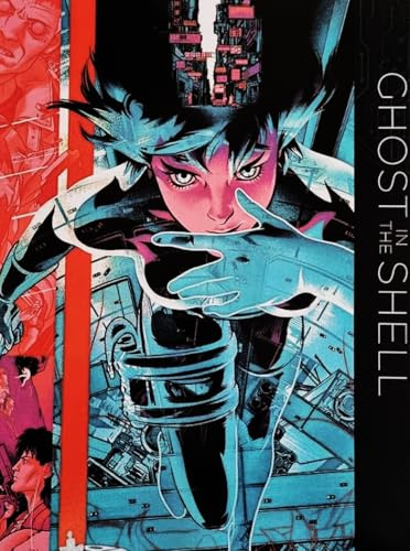 KUSTOM ART Póster decorativo de pared Serie Manga y Anime Ghost in the Shell Motoko Kusanagi Impresión sobre papel Patinata 40 x 30 cm sin marco