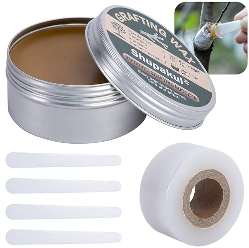 Tree Grafting Wax Set, Tree Plant Wound Pruning Sealer with Sealing Tape