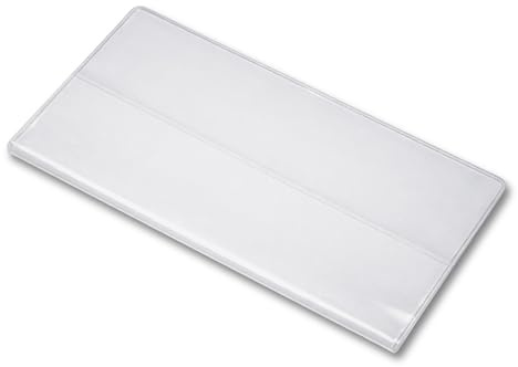 Protège Livret de Famille - PVC Transparent – Etui de Protection Étanche et Résistante – 10x21 cm – Protège contre l’Eau, la Poussière et l’Usure
