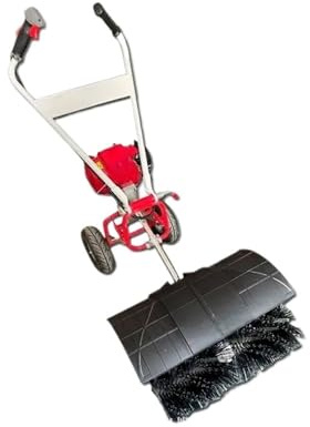 Agricultural Equipment Courtyard Broom Brushing Cleaning Power Artificial Turf Lawn Sweeper Large Cleaning Area
