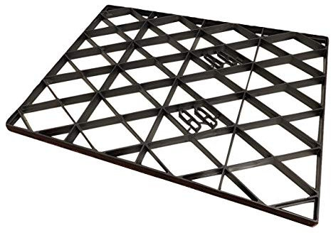 ECODECK Garden Greenhouse Base - Eco Friendly Gardening Base Grid - Reinforced Plastic Gravel Grids - With Included Membrane (8x6 Feet)