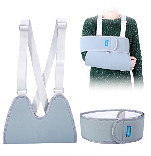Verstellbarer Arm Sling, Setzung Stützgürtel für Schulter Dehnungs Dislokation, den Arm zu unterstützen und zu heben, die Genesung von Verletzungen zu beschleunigen, die Armstütze zu fixieren