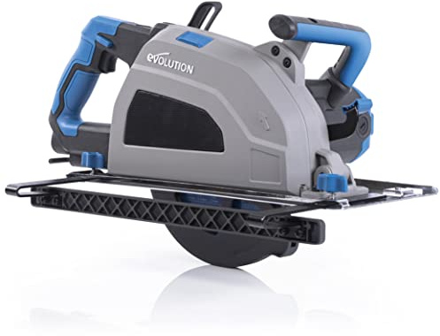 Evolution S210CCS Scie circulaire de coupe en métal robuste de 21,6 cm avec collection de copeaux