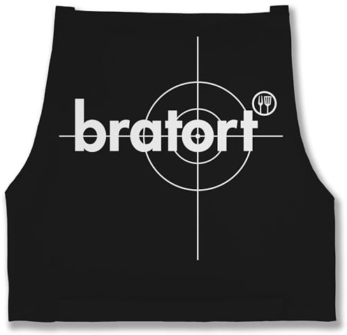 Shirtracer - Schürze - Grillschürze - Erwachsene - Bratort Grill Geschenk I Grillmeister I Grill Fans