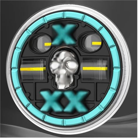 Wasserdicht LED Weiß Licht Für Mt07 Motoled 5, 75 Zoll Weiß LED lampen Motorrad Hohe Abblendlicht Drl Scheinwerfer Optische Linse Scheinwerfer