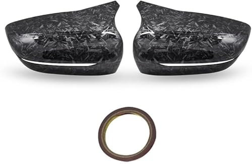 TMAR Auto Spiegelkappen Für BMW G42 G20 G28 G22 G23 G26 I4 G30 G38 G11 G12 G14 G15 G16 LHD F90 M5,Shell Borte Spiegelabdeckungen Ersatz Seitenspiegel Abdeckkappen AutoStylingZubehör