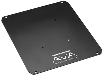Thrustmaster AVA Desktop Plate - Placa Base de Joystick PC | Placa metálica 23 x 27 cm, 1,5 kg de estabilidad, 4 tornillos incluidos, compatible con AVA y Magnetic Base
