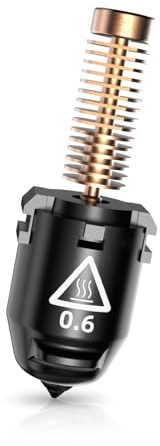 Flashforge Adventurer 5M Hotend mit 0.6mm Hochgeschwindigkeits-Düse und Schnellwechsel – bis 280°C hitzebeständig, hochbelastbar