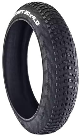 PFHKTO Upgrade däck - 100-406/20x4.0 tum mountainbike-däck 30TPI för elektrisk cykel däck för mountainbike 4,0 tum