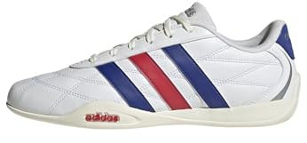 adidas Hombre ADIPISTA Shoes, FTWR White/Semi Lucid Blue/Pure Ruby, 43 1/3 EU
