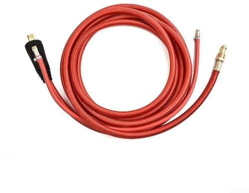 Argon Welding TIG Torch WP26 Connexion rapide avec tuyau de gaz intégré et câble électrique Convient pour WP26FV SR26FV et autres variantes Torche de soudage 250 A