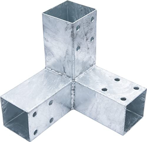 Connex hv4247 postes esquina, 200 x 200 mm, para 70 x 70 mm Madera