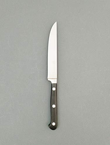 DUE BUOI Coltello FORGIATO da Bistecca Lama Liscia