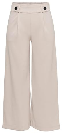 JDY JDYGEGGO NEW ANCLE PANTS JRS NOOS Pantalón, Gris Chateau Gray/Detalle: Botones Negros, L para Mujer