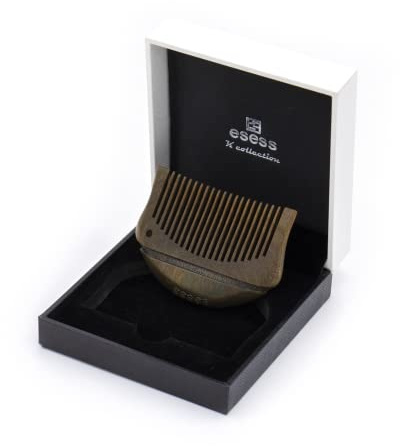 esess Sandalwood Kanga PLUS (Sikh Wooden Hair & Beard Comb/Sikh Kanga/Kakaar/Sikh Gifts)