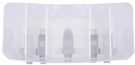 Queeucaer Distributore per cereali, in plastica, per cereali, per snack e noci, da 10 l