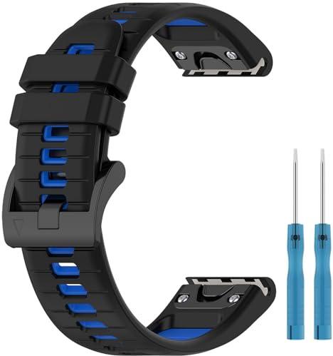 findtime Uhrenarmband 20mm 22mm 26mm Silikon Armband Smartwatch Ersatzarmbänder für Herren Damen Uhrenarmbänder Sport Uhrband Schnellverschluss Wasserdicht