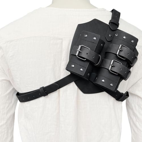 Messer-Gürtelhalter – verstellbare Rückenscheide, Messer, Froschhalter, Vintage-Messer-Rückengürtel, Messer, Tragegürtel für Cosplay, Mottoparty