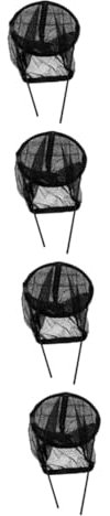 OFFSCH 4pièces Cage De pour Insectes Filet De Jardin pour Plantes Et Fleurs Habitat De Nourriture pour Insectes pour Pots De Fleurs Et Plantes Slender