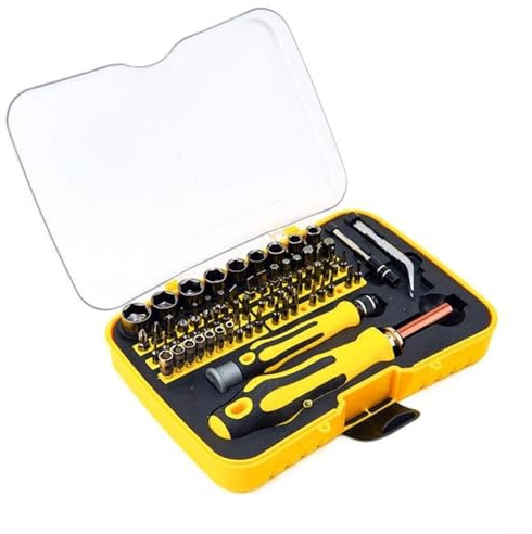 EXTRWORY 70 in 1 Precision Screwdriver Set Multi Tools Socket Wrench Set Tox Hex Tweezers Magnetic Repair Tool for Electronic Devices