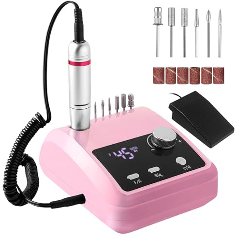 CozyZen Elektrisk Nagelborrmaskin Professionell