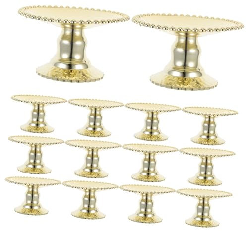 Holibanna 24piezas Mini Soporte Cupcakes Postres Pasteles Pequeños Diseño Sofisticado Espacio Robusto