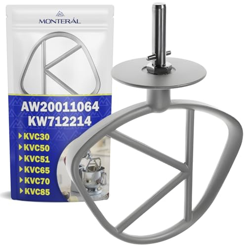 MONTERAL Frusta a K per Impastatrice Planetaria KW712214 per Kenwood Chef | Garanzia di 10 Anni – MONTERAL