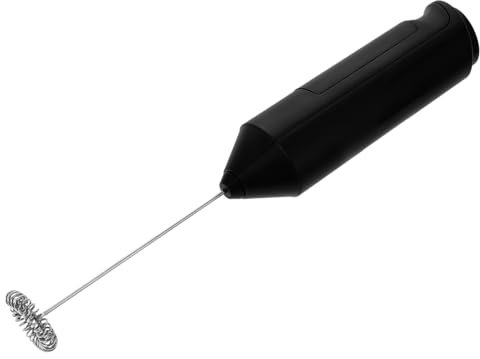 Espumador de Leche Eléctrico de Mano Negro Abs, Motor Potente