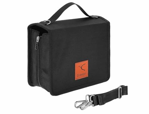 Granori Tragetasche für Gesetzbücher | Tasche mit Schultergurt für Sartorius und Habersack Gesetzessammlung | Einband Schutz für ältere Beck’sche Loseblattsammlungen mit 86 mm Textblockbreite