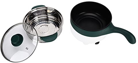 FAUOSWUK Olla Eléctrica Multifuncional Compacta de 2L, 12V, para Cocinar Al Aire Libre, Reuniones Familiares